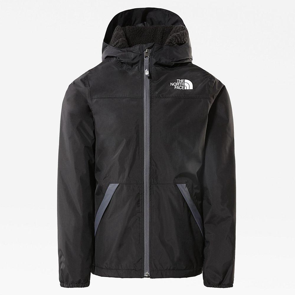 The North Face Warm Storm Κορίτσια Αδιάβροχα Μπουφάν - Μαυρα (ZESN68043)